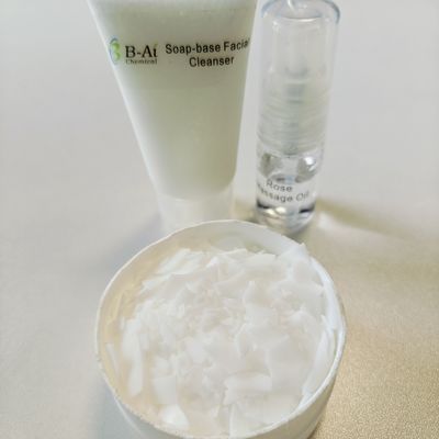 Metil-Glucosio Sesquistearato Bianco A Giallogno Flake Solido Emulsionante Agente Per Lozioni E Creme Per Bambini