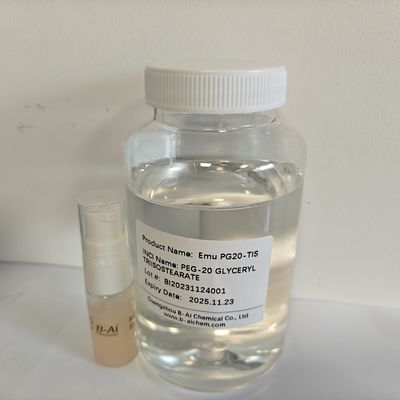 Cas 86846 21 1 Peg 20 Gliceril triisostearato Rimuovi trucco per la cura della pelle Emulsionatore per oli detergenti