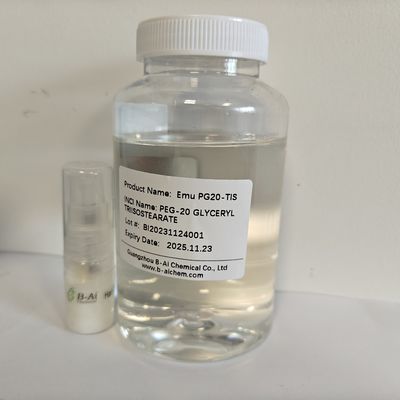 Cas 86846 21 1 Peg 20 Gliceril triisostearato Liquido per la cura della pelle