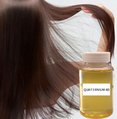 CAS 134737-05-6 Quaternio-80 Poliquaterni Ingrediente per la cura dei capelli Conditioner per shampoo per capelli